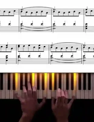 Interstellar piano sheet music